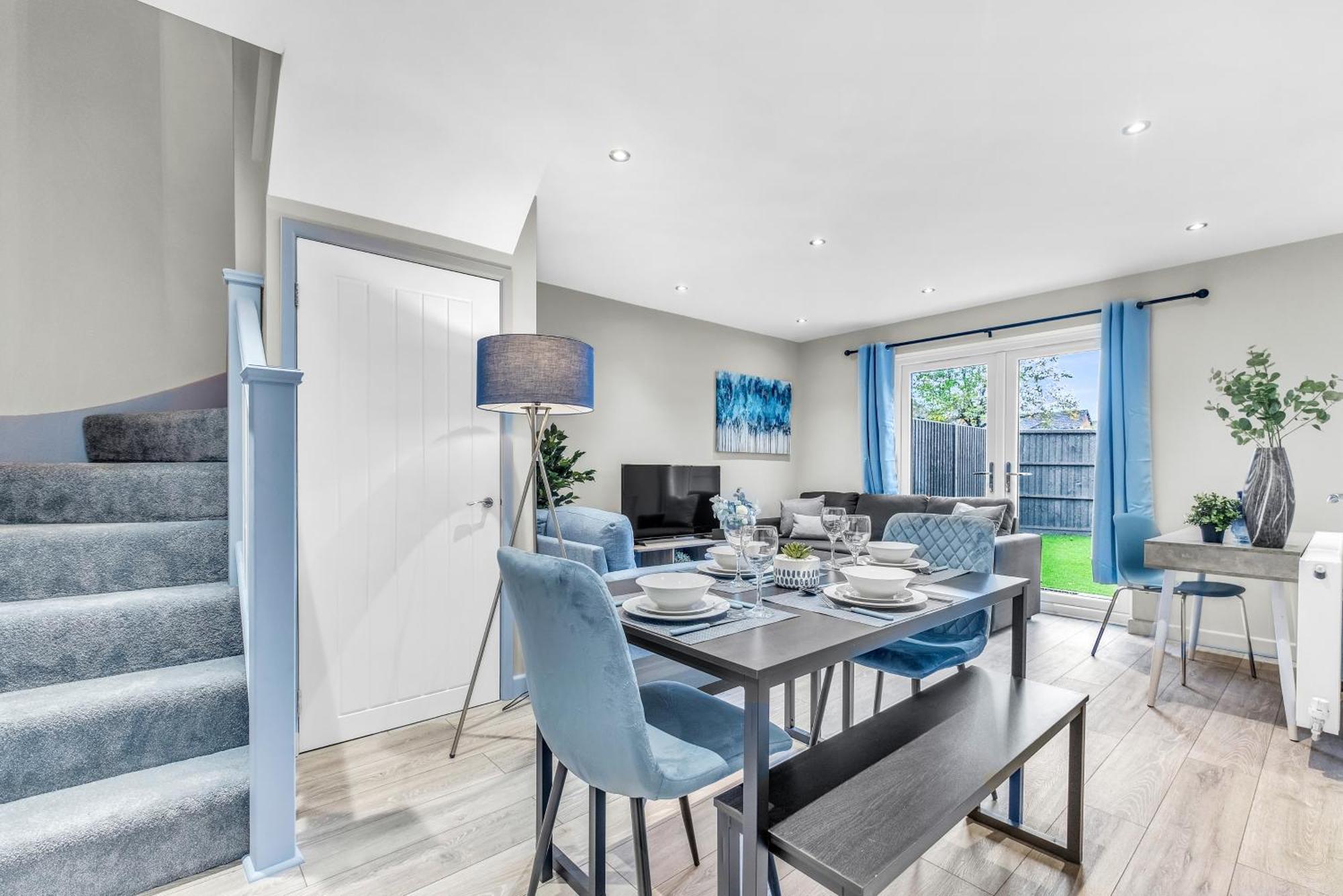 Mk 2-Bedroom Contractor'S Gem, 5 Beds, Sleeps 6, Free Parking Milton Keynes Exteriör bild